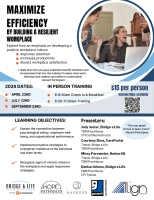 Maximize Efficiency by Building a Resilient Workplace